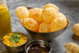 Pani Poori with Ragda