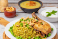 Half A Meal Chicken Freekeh