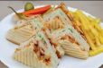 Grilled Tikka Club Sandwich