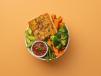 Grilled Tofu and Veggie Delight (17g Protein)