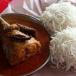 Idiyappam (Three Pcs) +Fish Curry