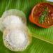 Two Appam + Kadalai Curry