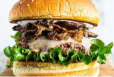 Mushroom Beef Burger