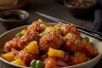 Sweet and Sour Chicken dry