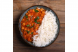 Chole and Rice
