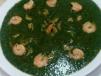Molokhia With Shrimp Tajine