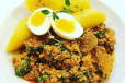 Plantain and Palava Sauce