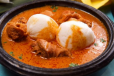 Rice Balls And Groundnut Soup