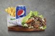 Low Carb Beef Wrap Combo