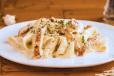 Pappardelle Parmesan Sauce with Grilled Chicken