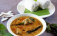 3PCS Puttu and Fish Curry Curry Combo