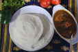 3PCS Appam and Chicken Curry Combo