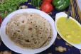 3 Chapati and Bhaji/Veg Curry