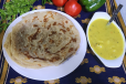 3 Porotta and Bhaji Curry