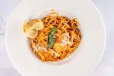 Oven Baked Seafood Pasta