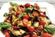 Tomatoes and  Eggplant
