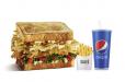 Frisco Grand Chicken Crunch Sandwich Combo