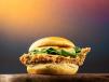Messy Crispy Chicken Burger