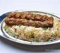 Kabab with rice