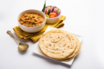 White Chana Poratta