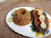 Tilapia Fish With Rice Meal
