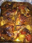 1/2 Chicken With Potatoes Casserole Meal