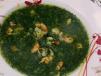 Molokhia With Shrimp Soup