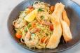 NEW Spinach and Prawns Pasta