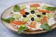 Labneh manakish