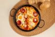 Egg and Pepperoni Pan