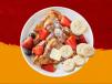 French Toast With Cut Fruits