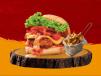 Crispy Dynamite Cheetos Burger
