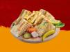Vegetable Club Sandwich