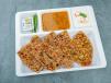 Sprout with Onion and Tomato Paratha
