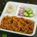 Tava Pulav and Raita