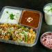 Subj Biryani, Chole and Raita