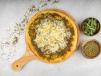 Palestinian Thyme With Cheese Manoushe