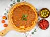 Muhammara And Sausage Manoushe