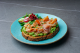 Avocado Toast With Salmon Roast
