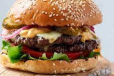 Beef burger fresh