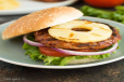 Hawailan Pineapple Beef Burger