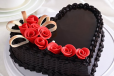 Customized Chocolate Heart cake ( Half KG )