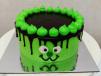 Green Monster Cake
