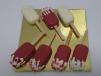 Valentines Cakesicles Set Of 7
