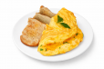 Omelet With Brown Bread