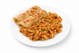 Egg Burji with Paratha