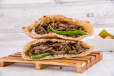 Alex Beef Liver Sandwich