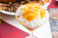 Kunafa With Mango