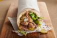 Chicken Shawarma and Hummus
