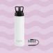 22 oz Co-branded Dual Coloured Pearl White Loch Bottle